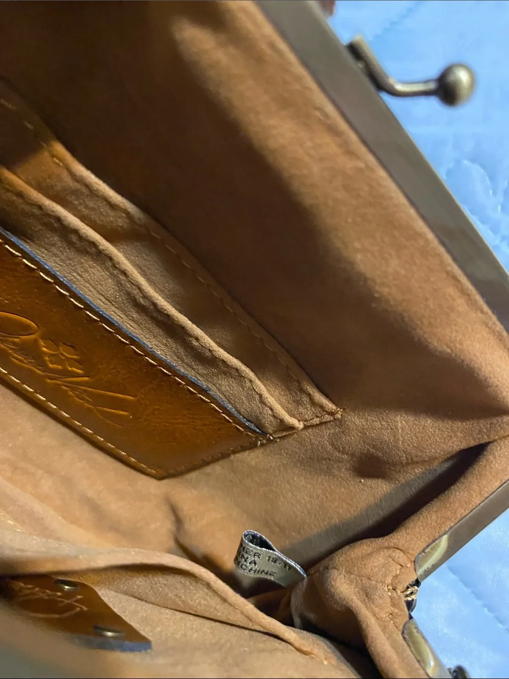 Patricia Nash Tooled Wristlet Clutch